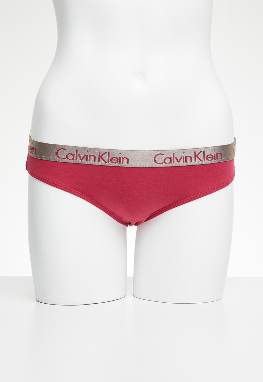 Calvin Klein - EFDK bikini - red bud