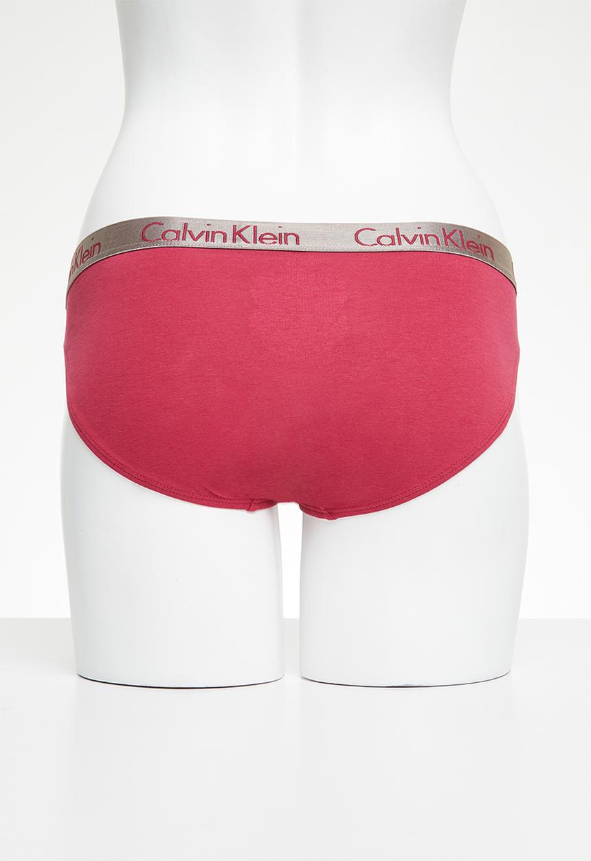 Calvin Klein - EFDK bikini - red bud