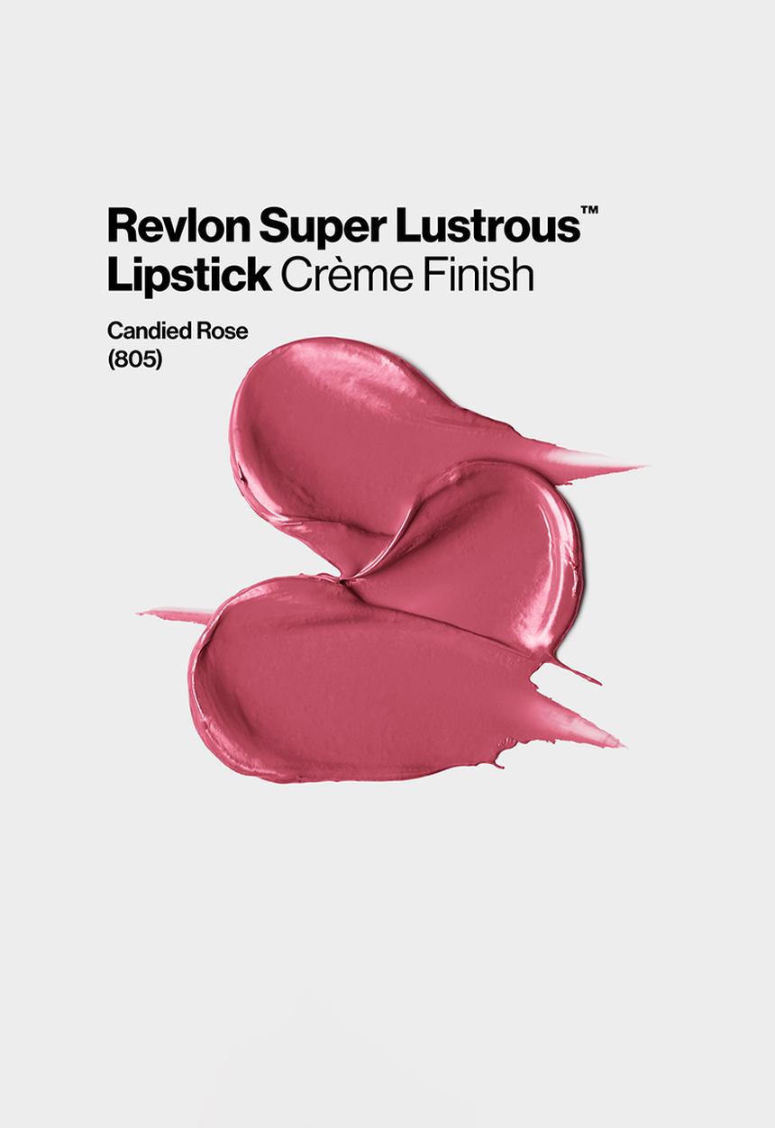Revlon - SuperLustrous Lipstick - Candied Rose 805