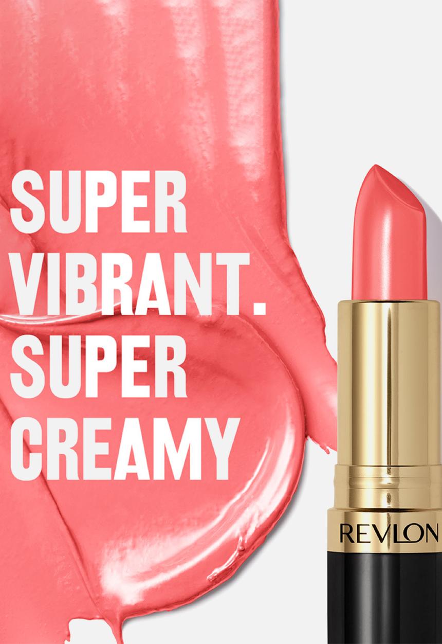 Revlon - SuperLustrous Lipstick - Fire Peach 807