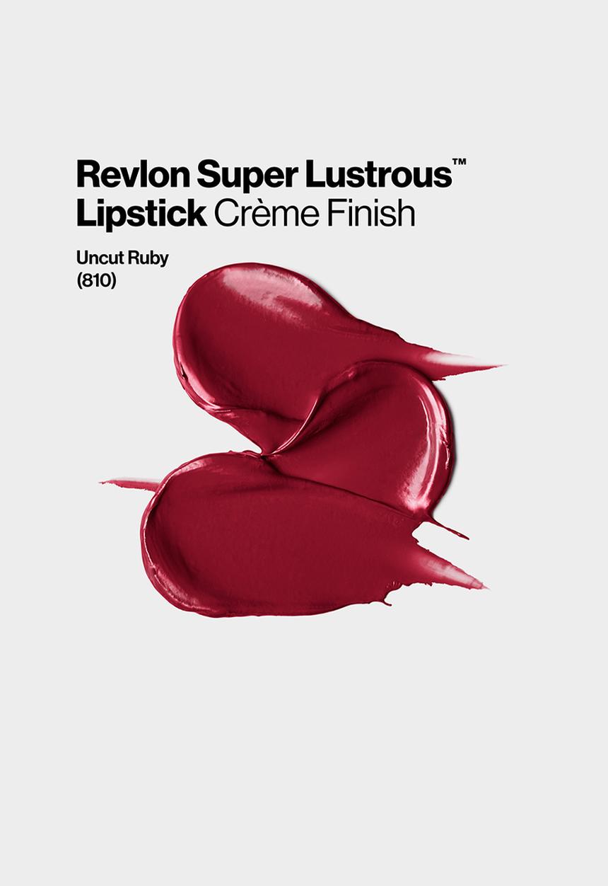 Revlon - SuperLustrous Lipstick - Uncut Ruby 810