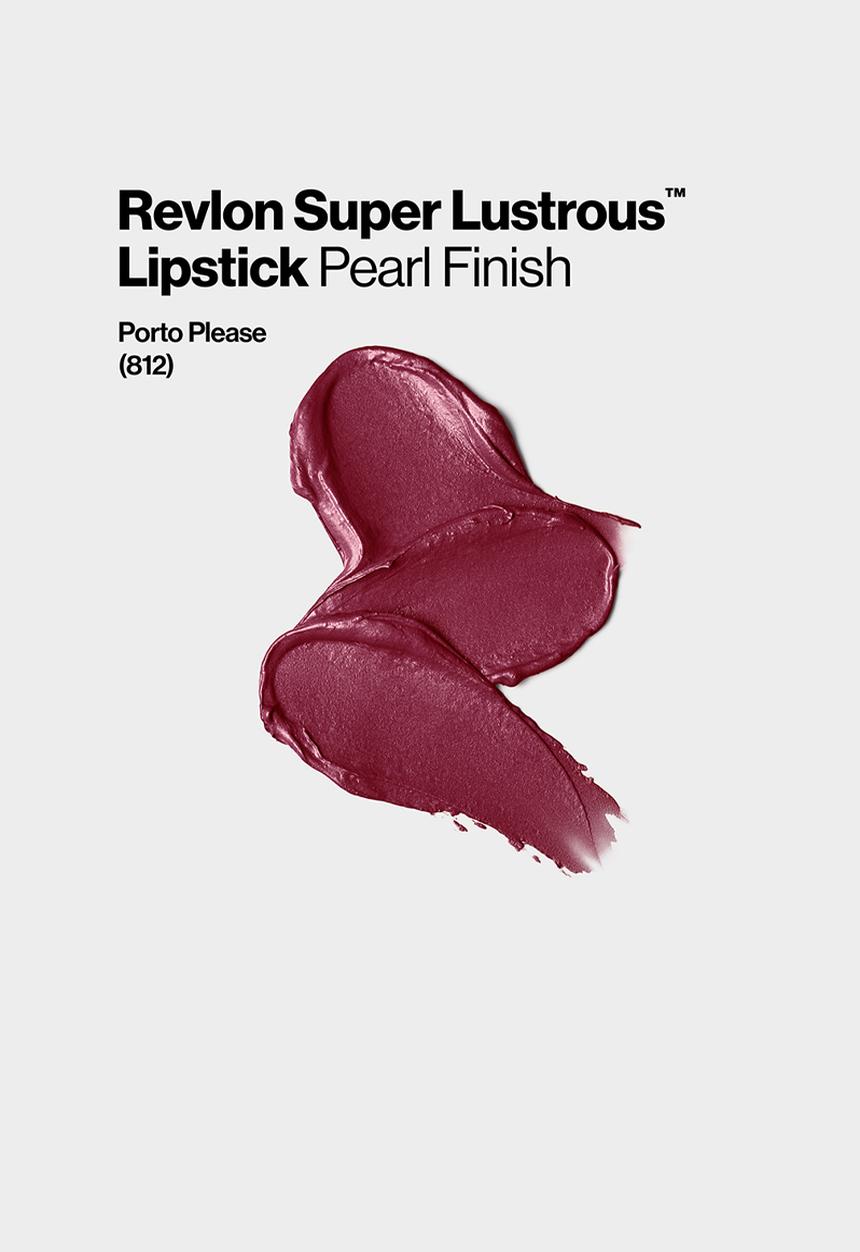 Revlon - SuperLustrous Lipstick - Porto Please 812