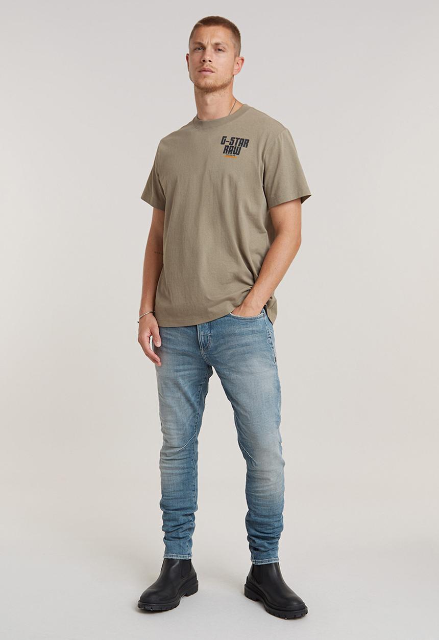 G-STAR - Engine back gr loose r t Dry jersey o - shamrock