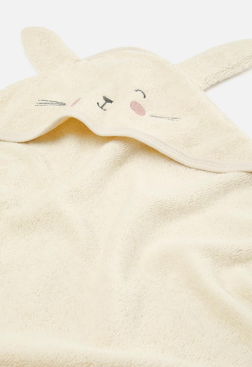 Pop Candy - Hooded fleece towel - beige