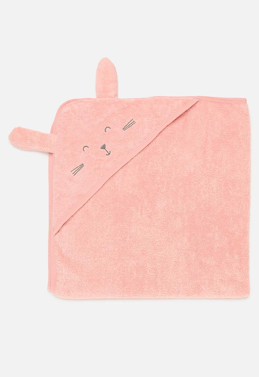 Pop Candy - Hooded fleece towel - pink
