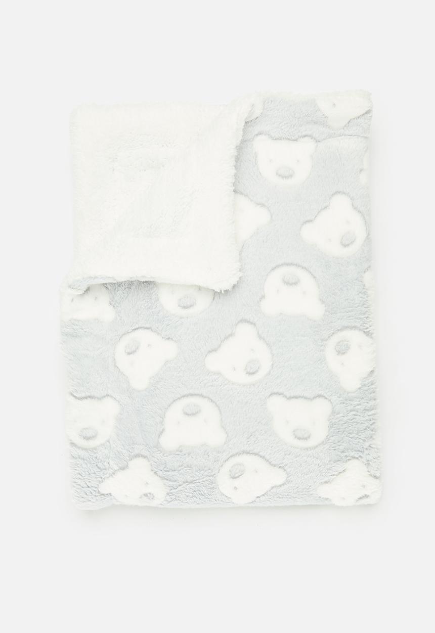 Pop Candy - Printed fleece blanket - grey