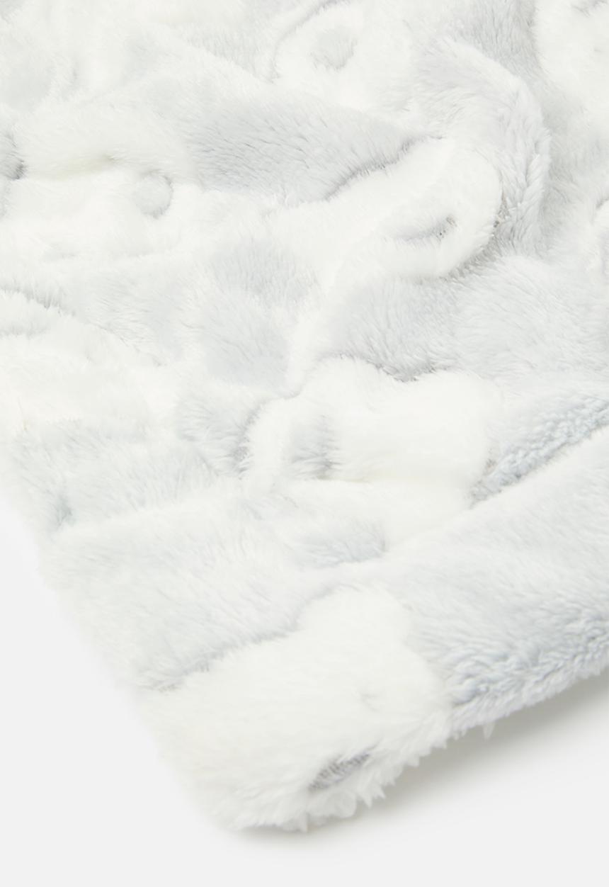 Pop Candy - Printed fleece blanket - grey