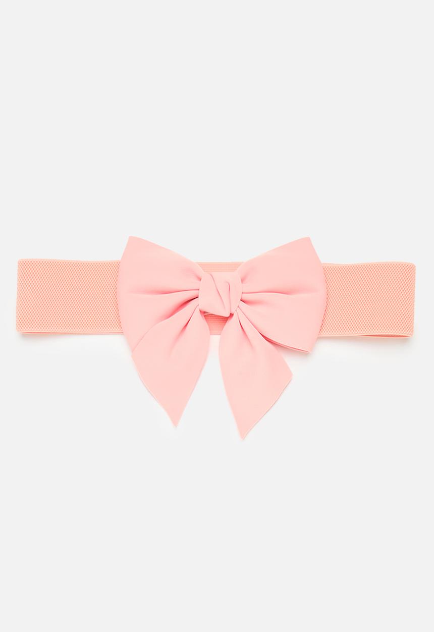 Pop Candy - Bowknot waist belt - pink