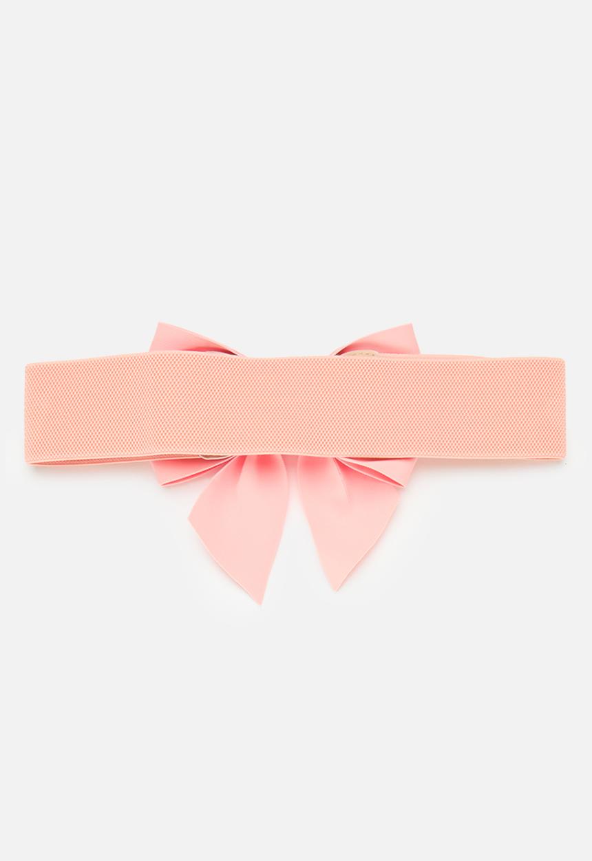 Pop Candy - Bowknot waist belt - pink