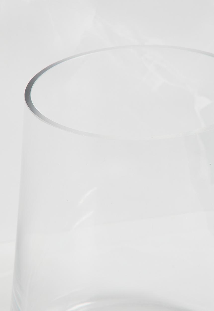 Silk By Design - Cyra glass vase - clear