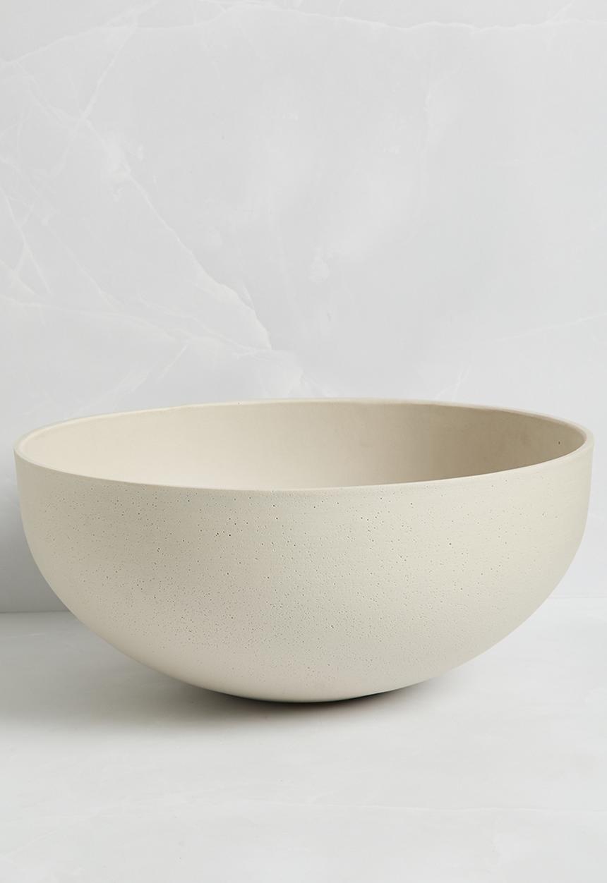 Silk By Design - Cubo bowl planter - white