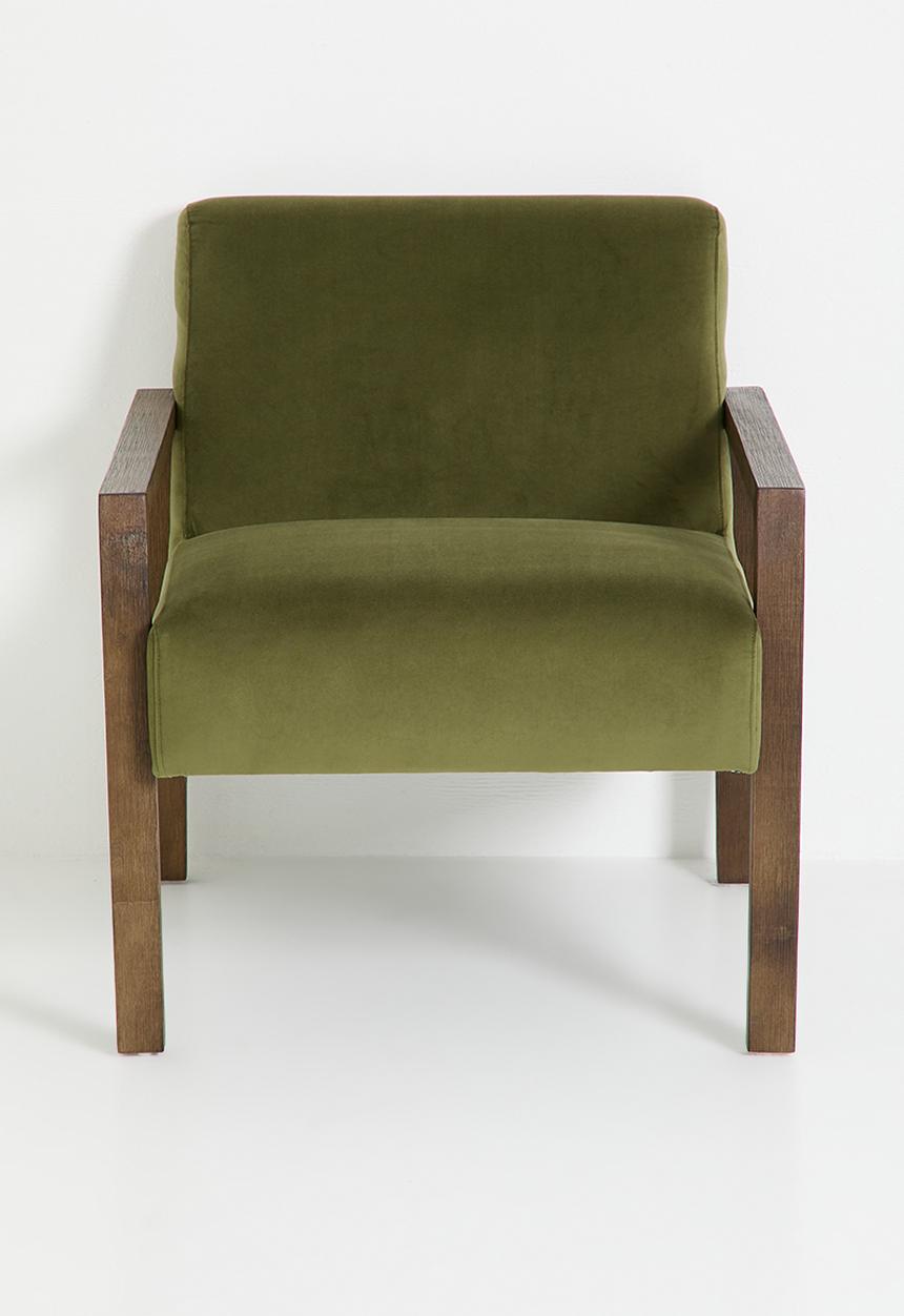 Sixth Floor - Monz chair - olive