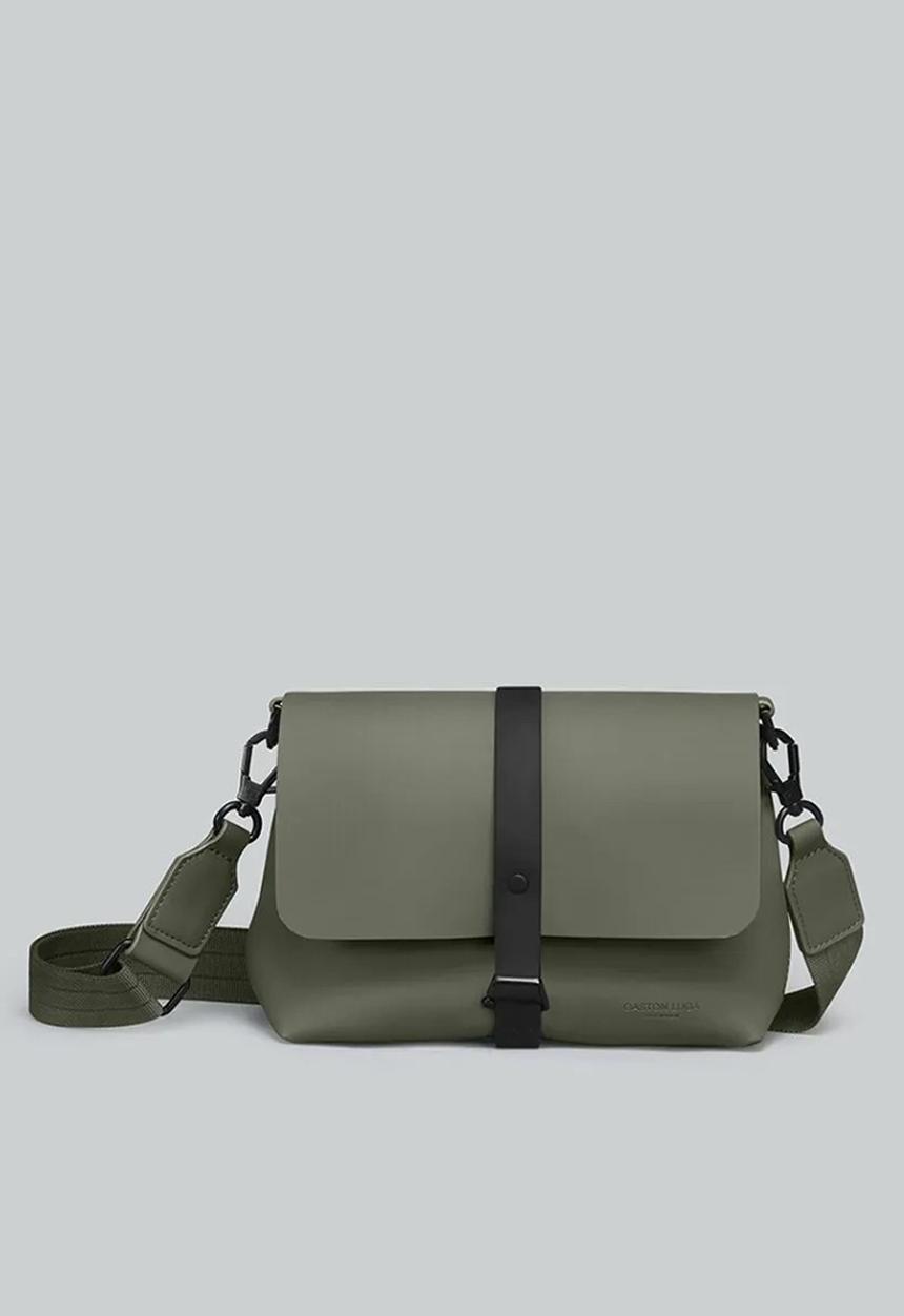 Gaston Luga - Splash crossbody bag - olive