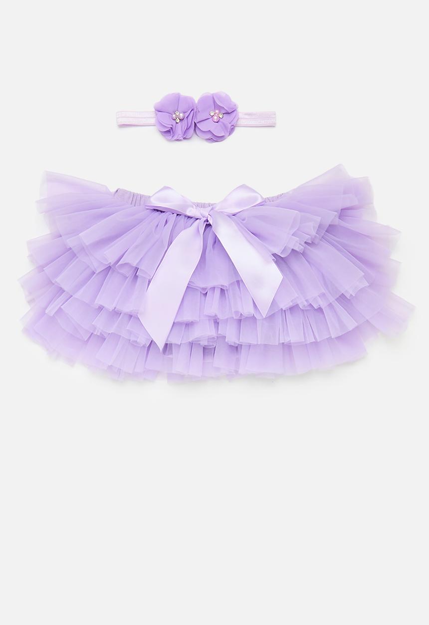 Pop Candy - Tutu & headband set-  purple
