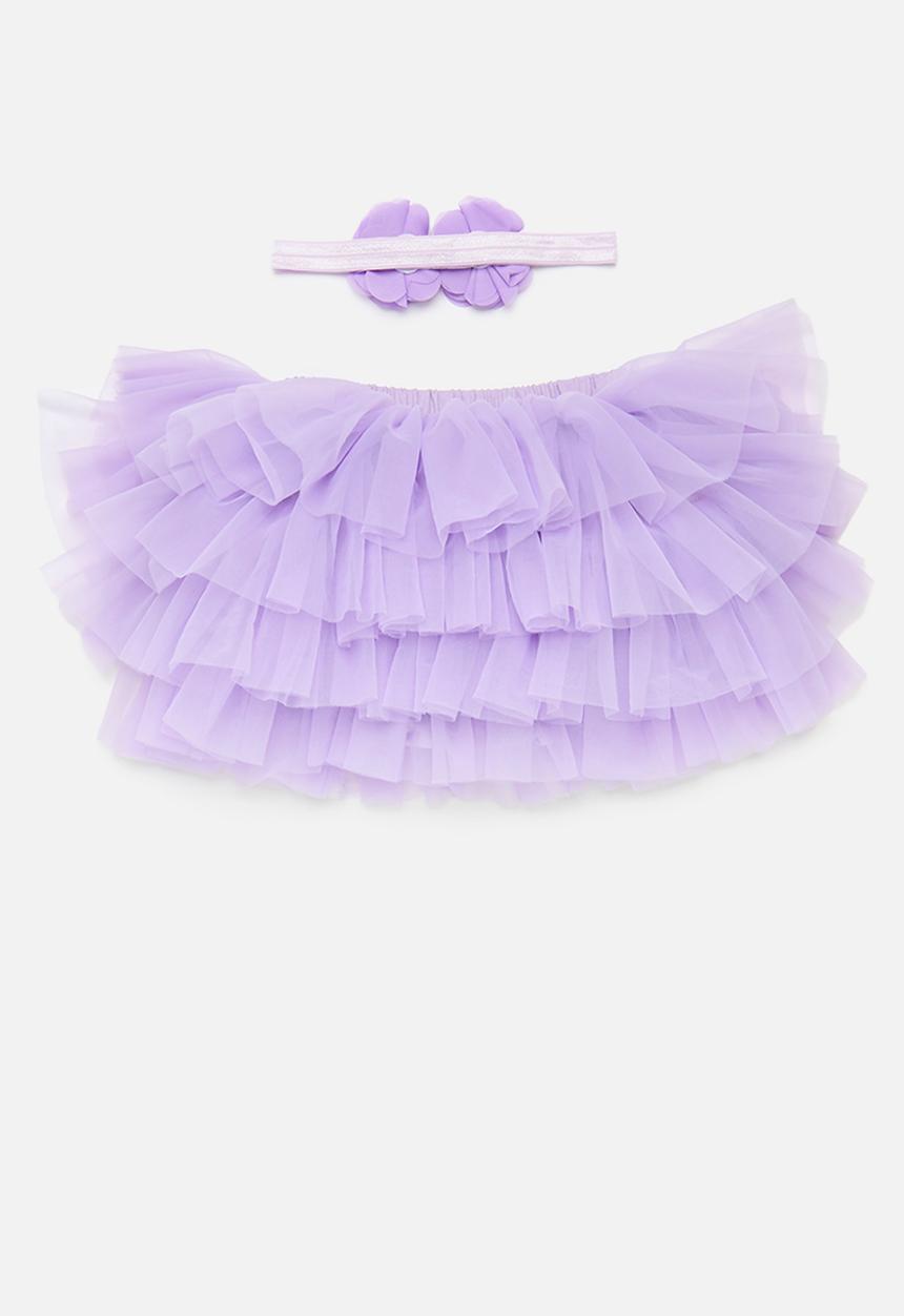 Pop Candy - Tutu & headband set-  purple