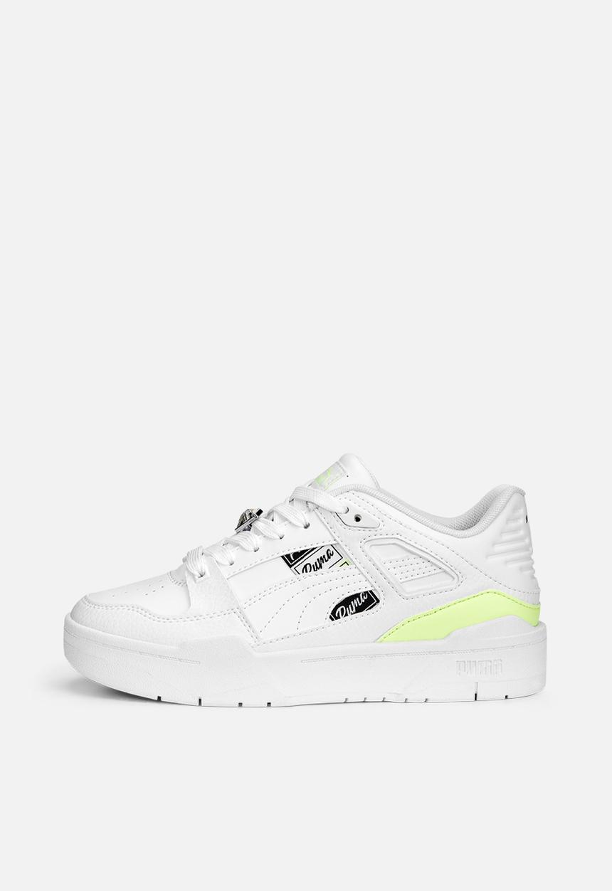 PUMA - Slipstream RuleB Jr Puma - White-Fast Yell