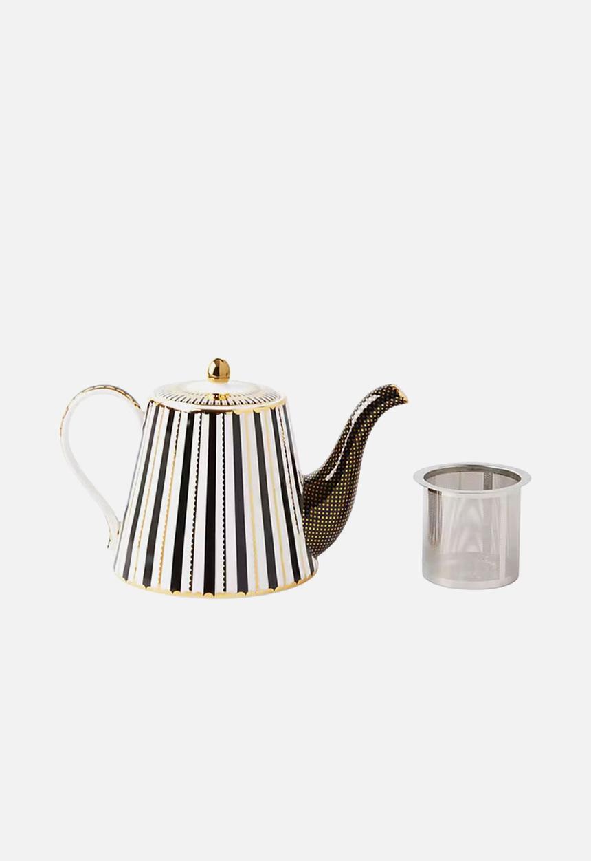 Maxwell & Williams - Regency Teapot With Infuser 1lt - Black