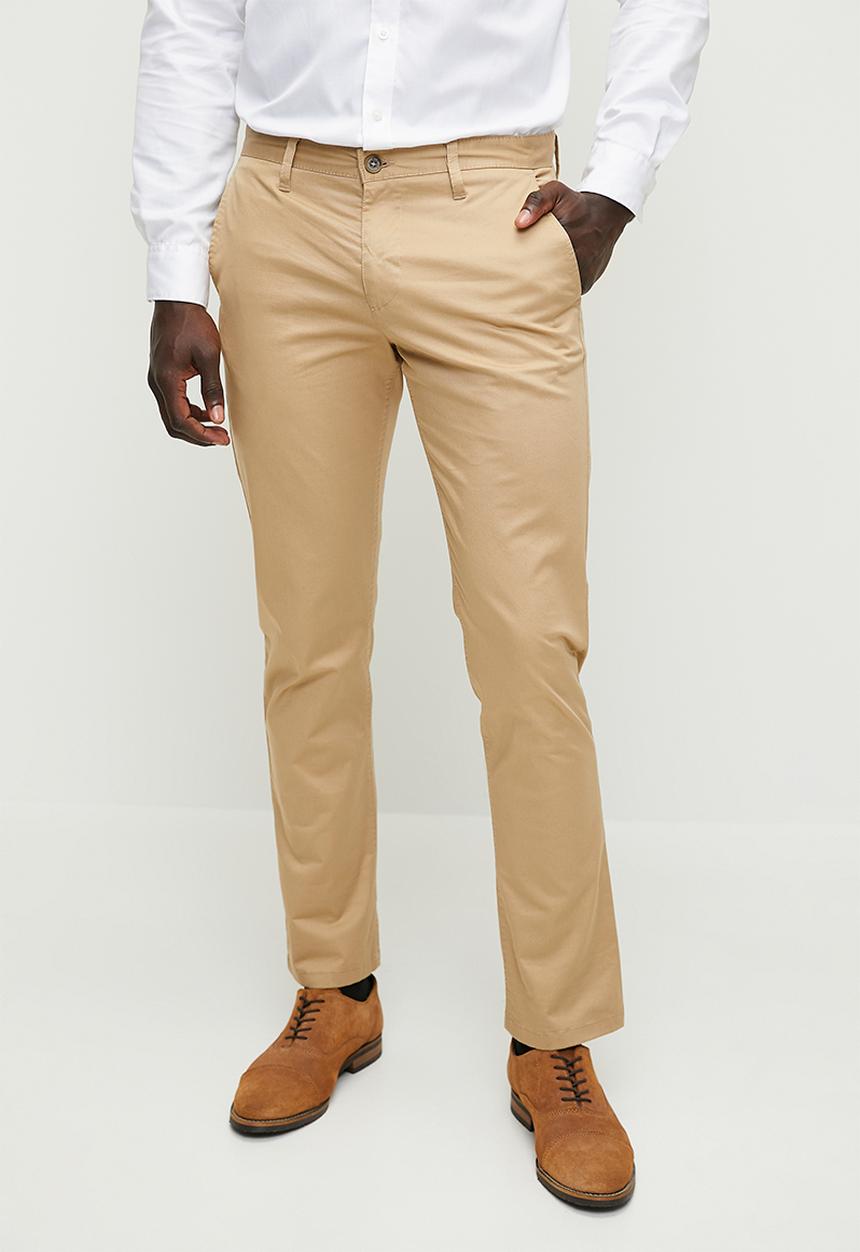 POLO - Milan milan straight leg chino - khaki