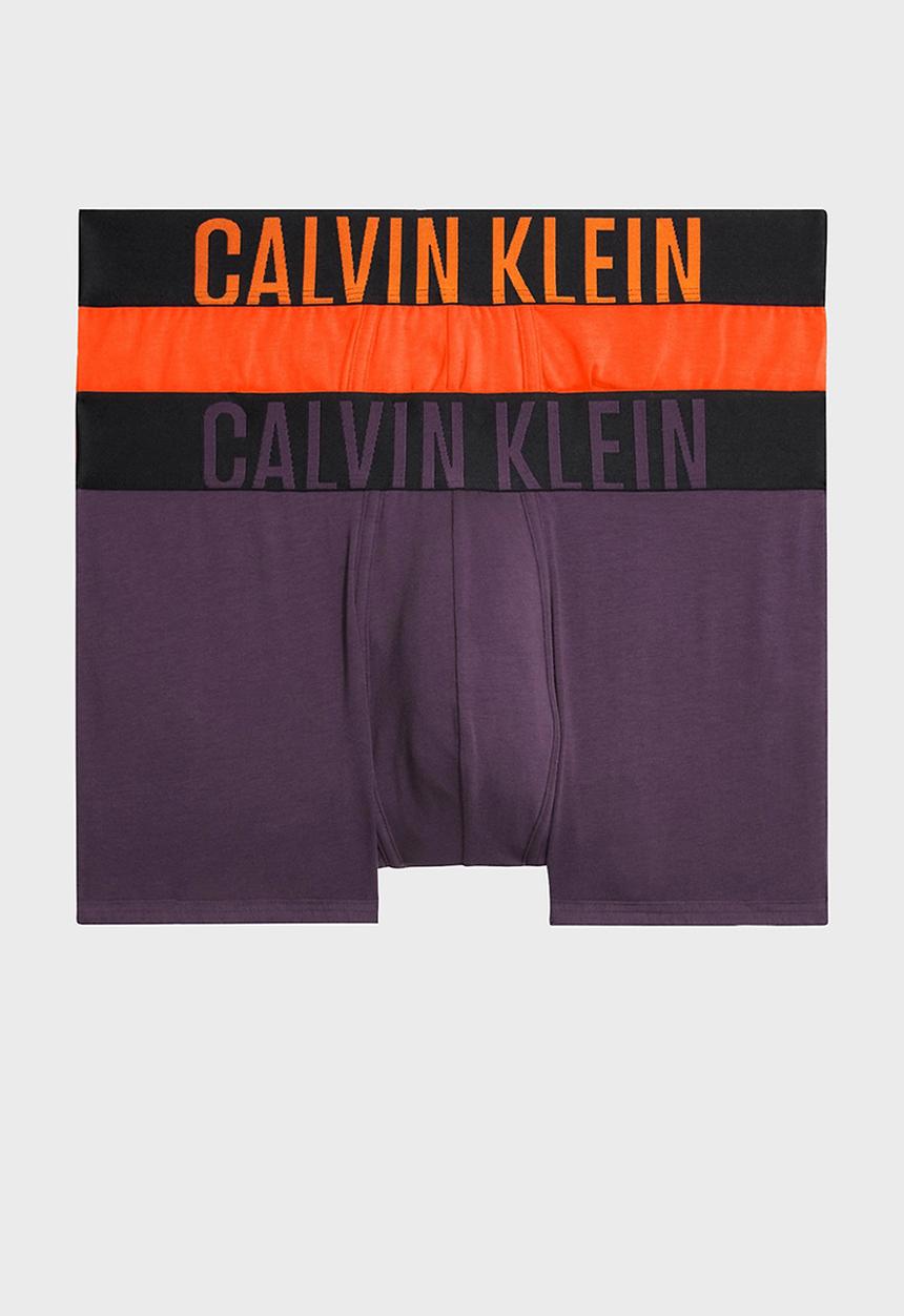 Calvin Klein - Trunk 2 pack - carrot & mysterioso