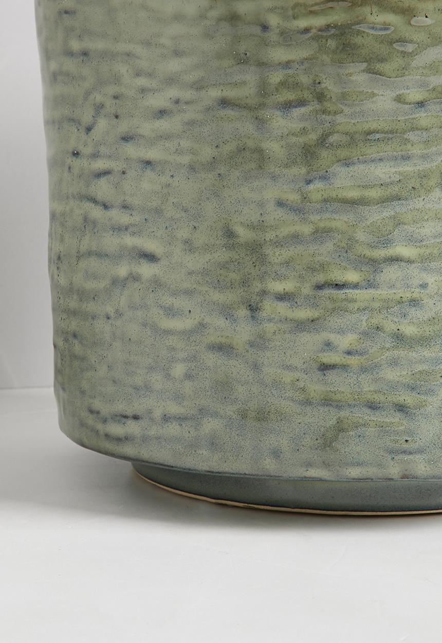 Silk By Design - Potted cactus  - green