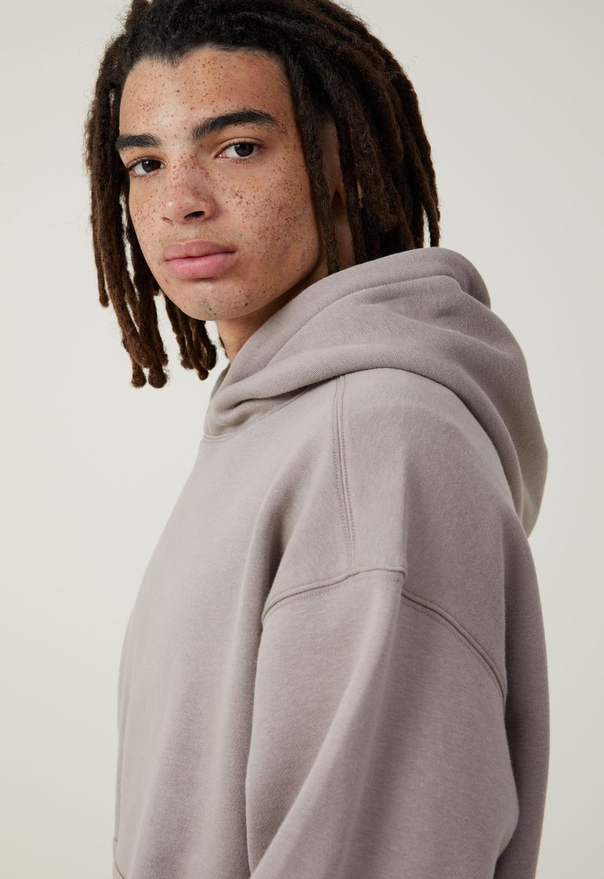 Cotton On - Box fit hoodie - dusk