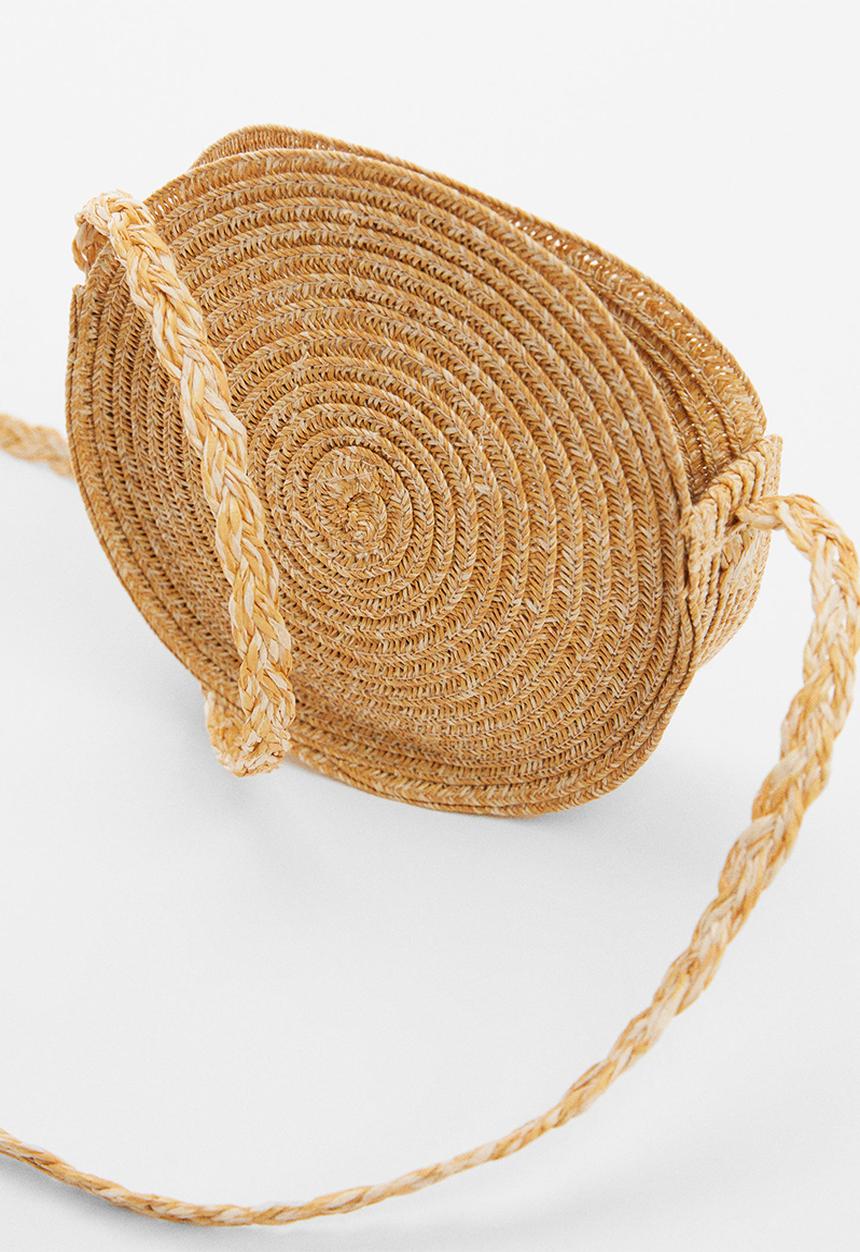 MANGO - Bag minibear - light brown