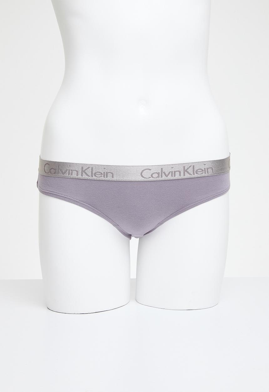 Calvin Klein - Bikini 3pack - grey ridge/fuchsia/dubarry