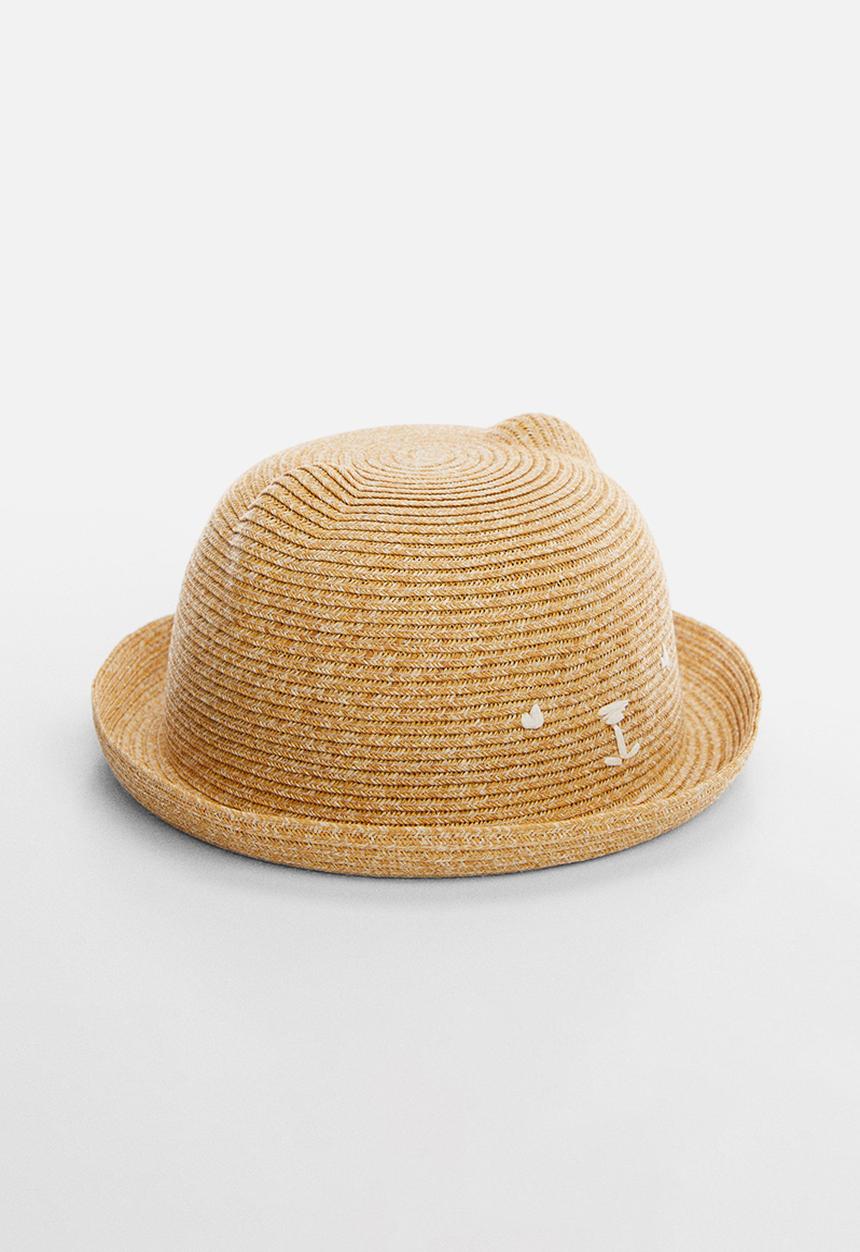 MANGO - Hat minibear - light brown