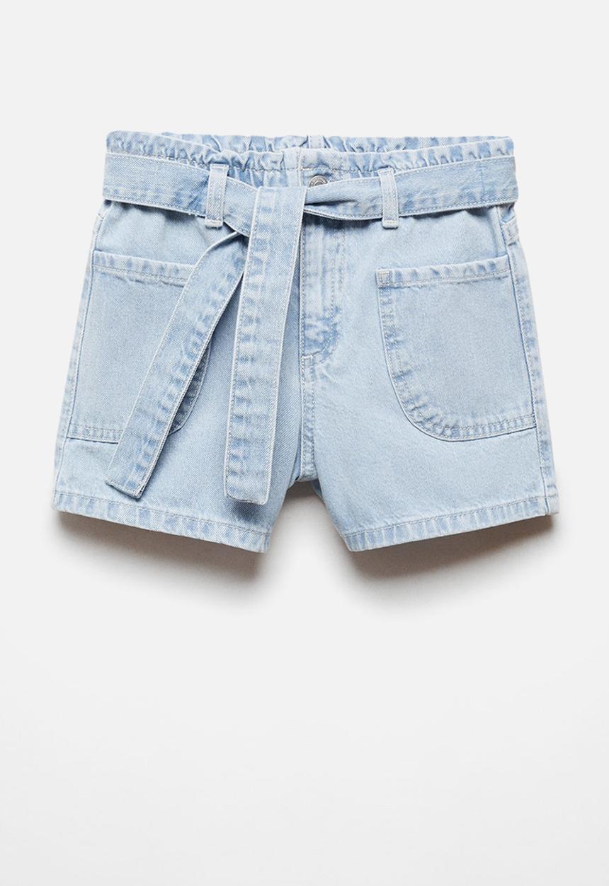 MANGO - Shorts ruth - light denim