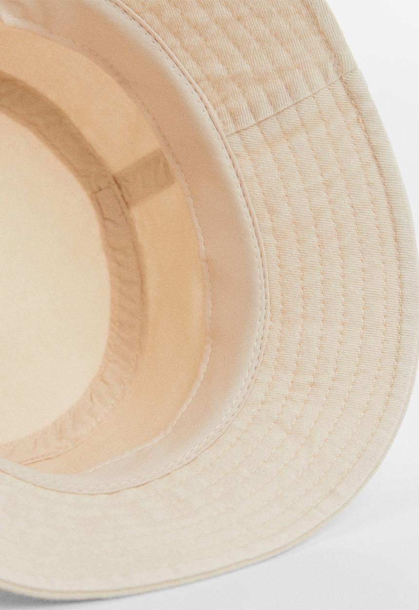 MANGO - Hat summero - light brown