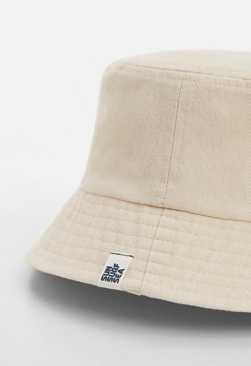 MANGO - Hat summero - light brown