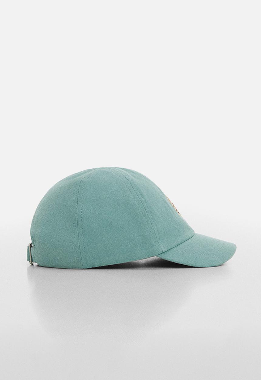 MANGO - Cap lyon - turquoise