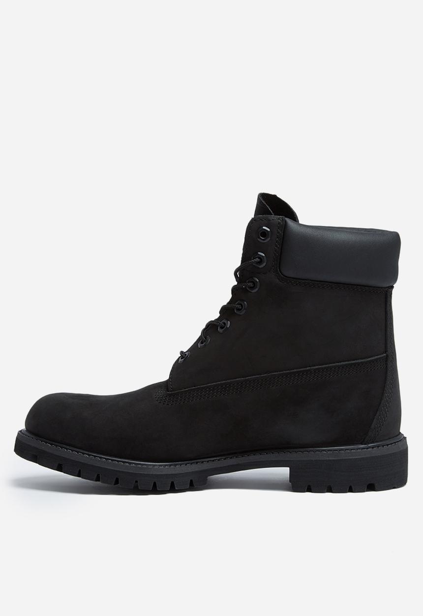 Timberland - 6 inch premium boot - black nubuck
