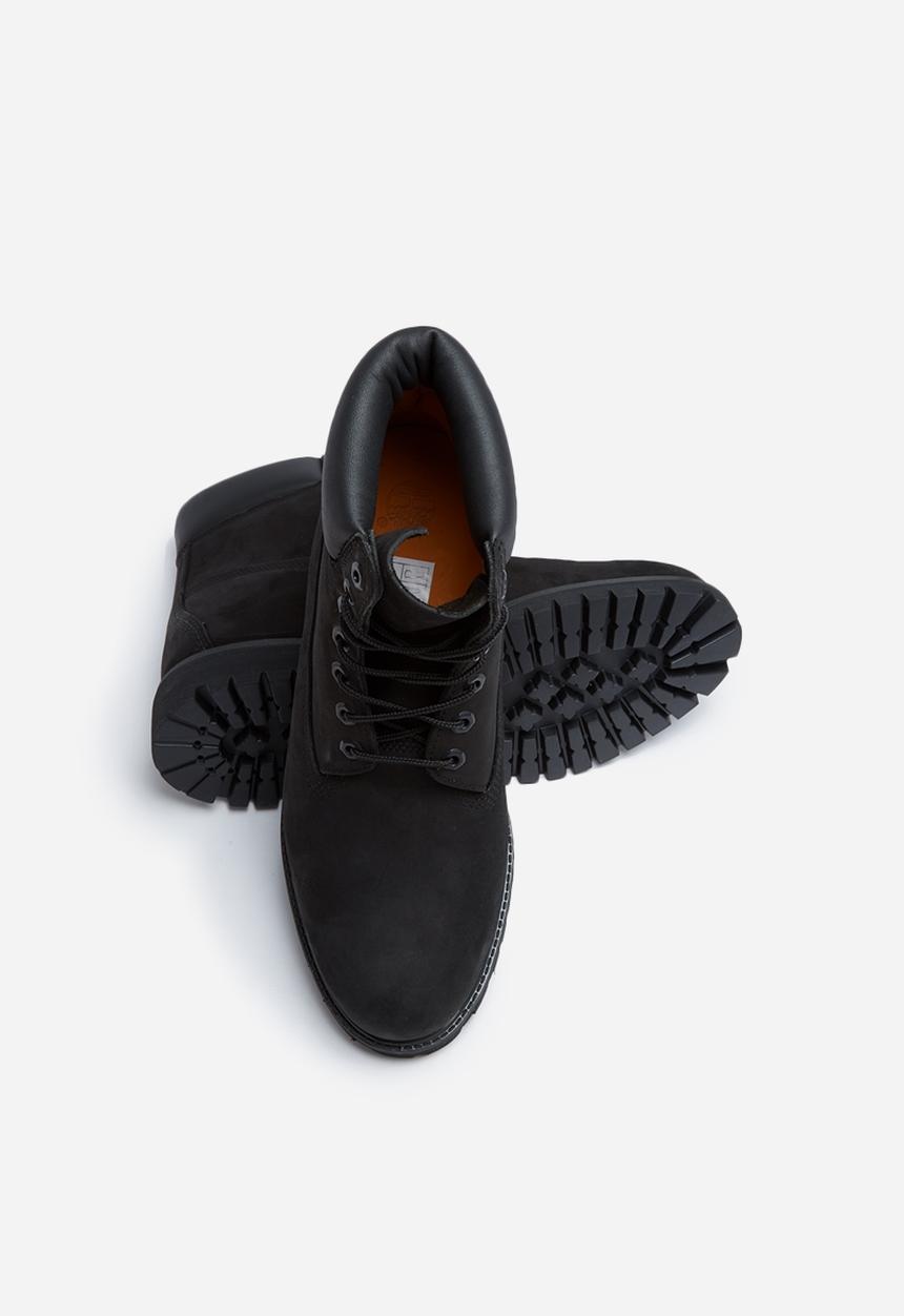 Timberland - 6 inch premium boot - black nubuck