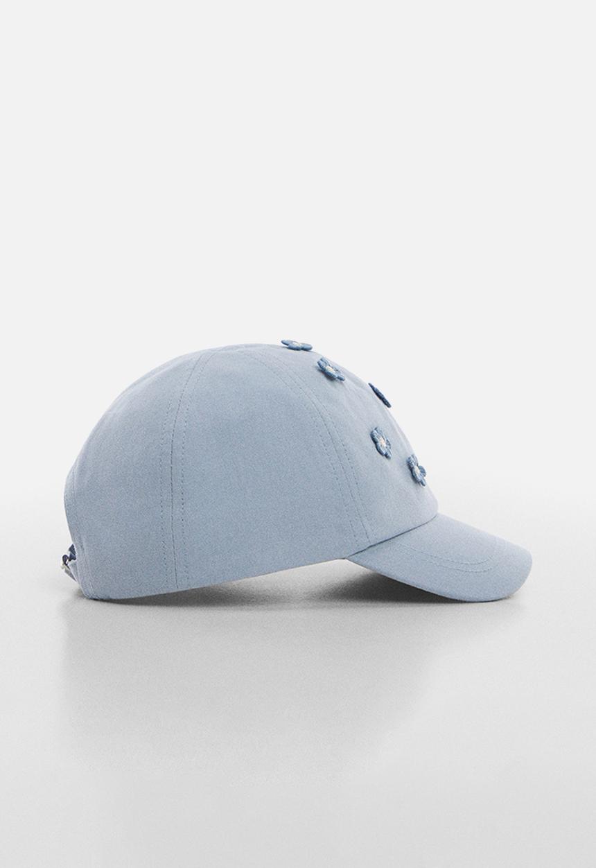 MANGO - Cap crochet - sky-blue
