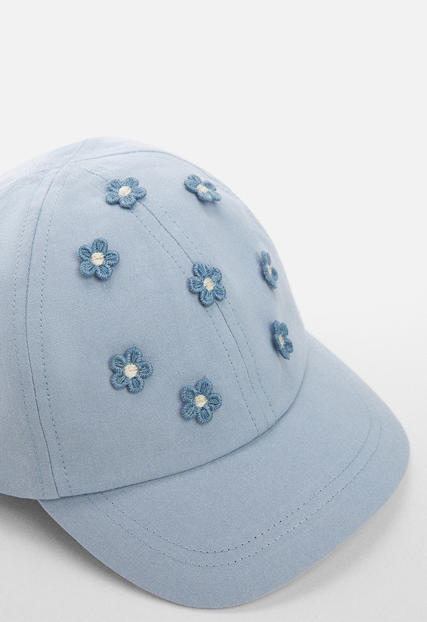 MANGO - Cap crochet - sky-blue
