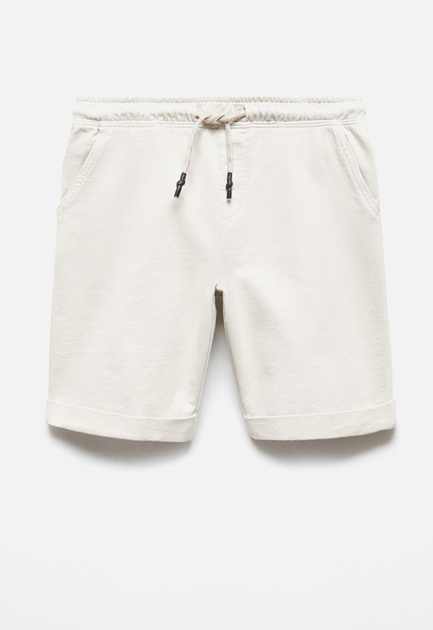 MANGO - Bermuda shorts asier6 - ice-white