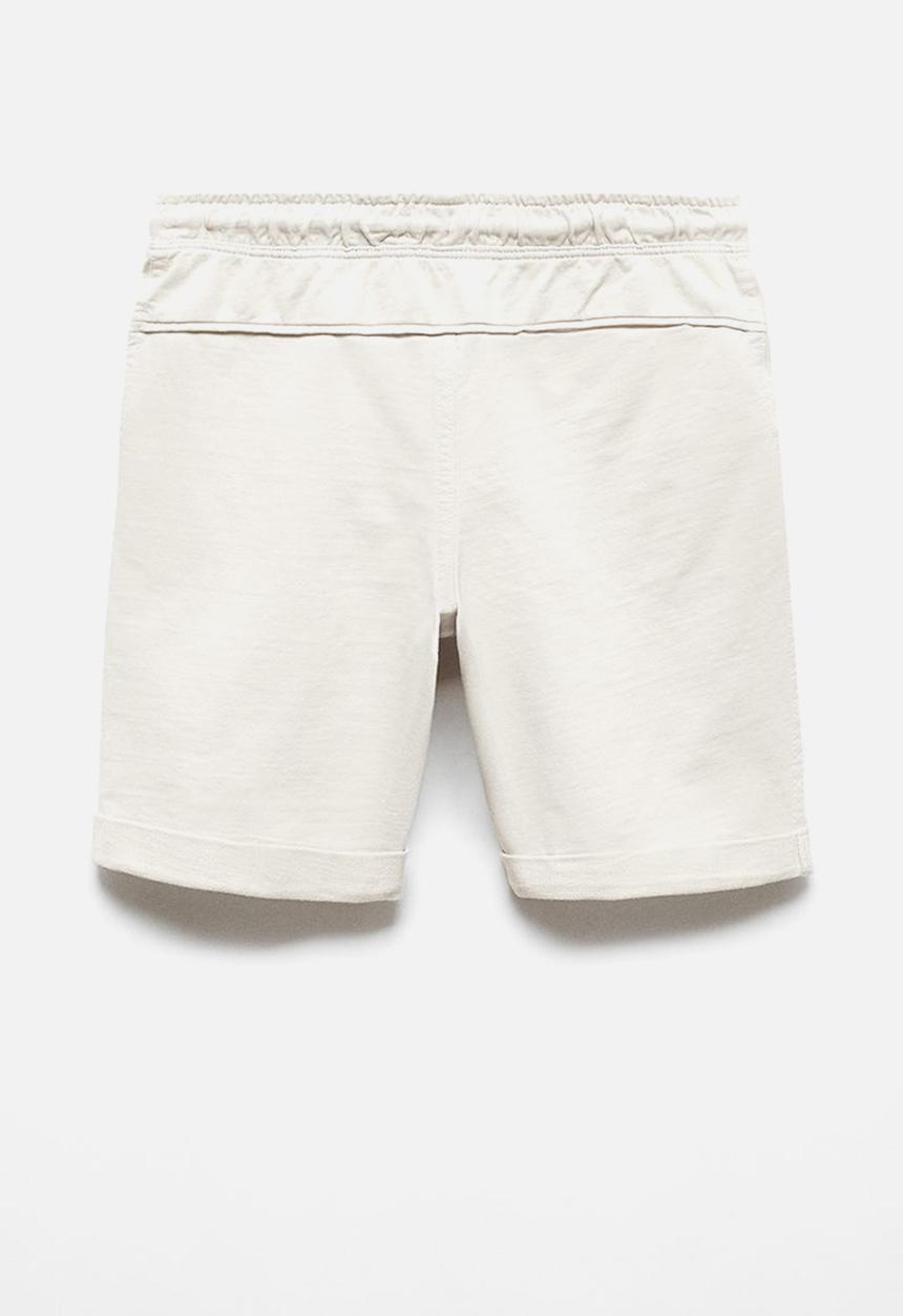 MANGO - Bermuda shorts asier6 - ice-white