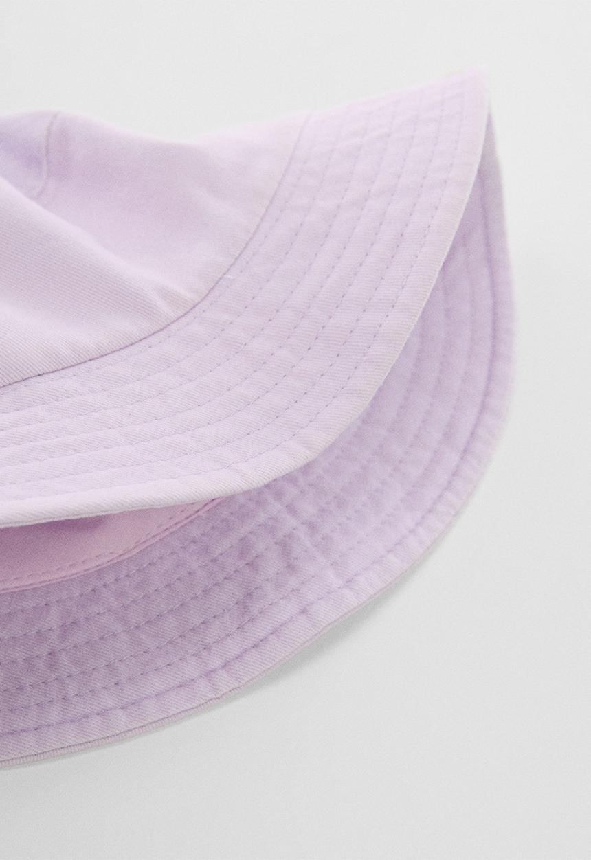 MANGO - Hat summer - pastel purple