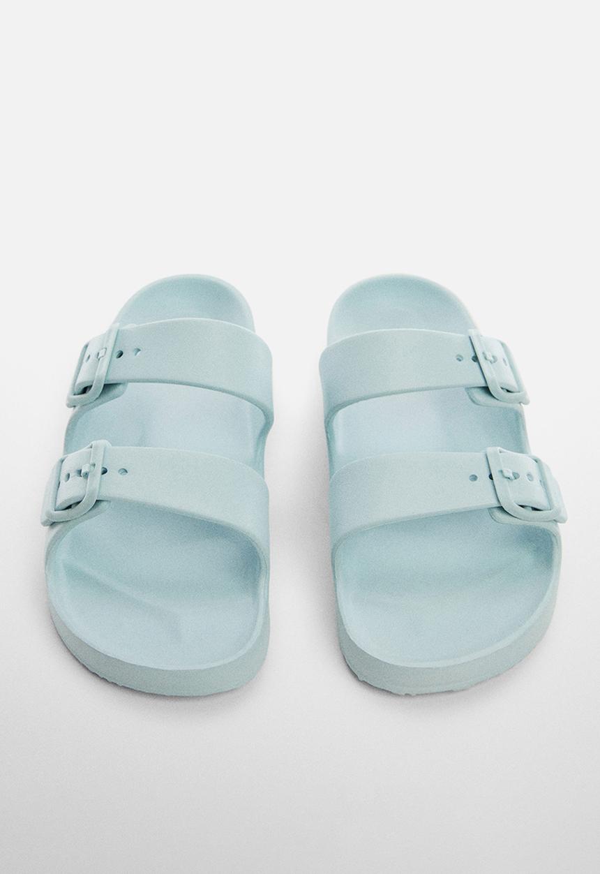MANGO - Flip-flop paut - sky-blue