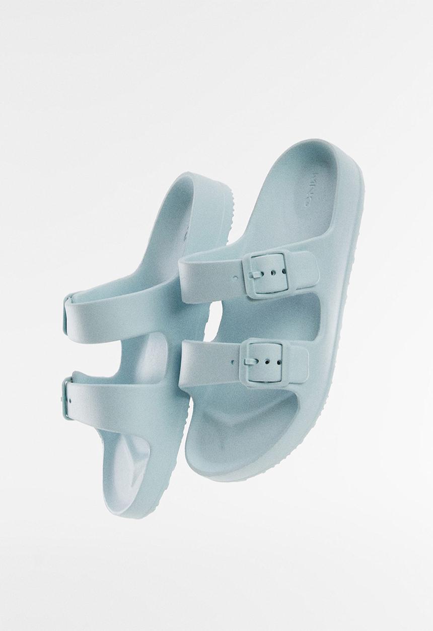 MANGO - Flip-flop paut - sky-blue