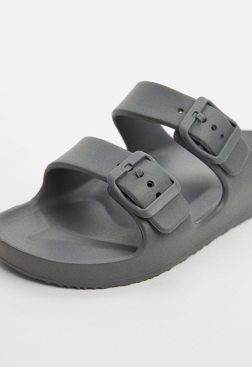 MANGO - Flip-flop paua - charcoal