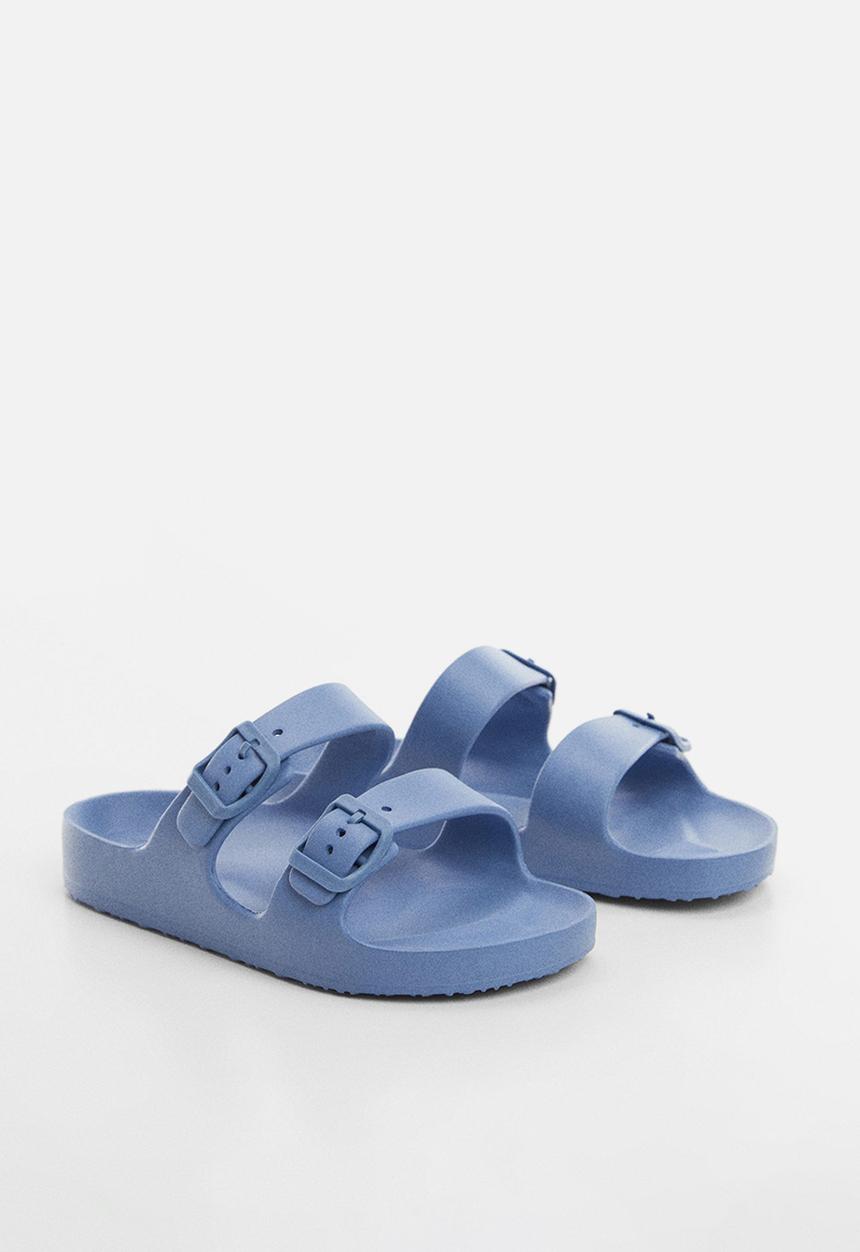 MANGO - Flip-flop paus - medium blue