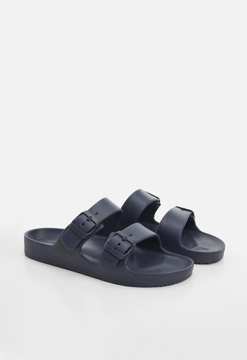 MANGO - Flip-flop pautb - navy