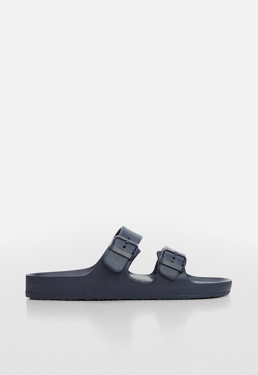 MANGO - Flip-flop pautb - navy