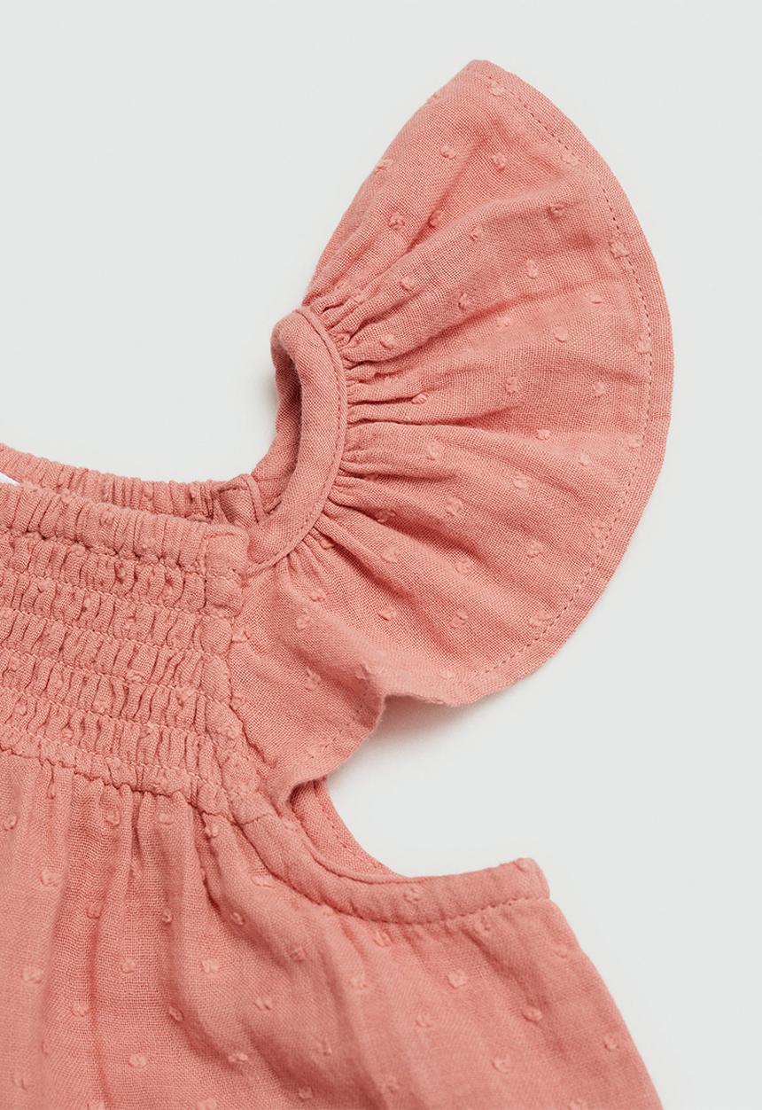 MANGO - Dress mauricio - light/pastel orange