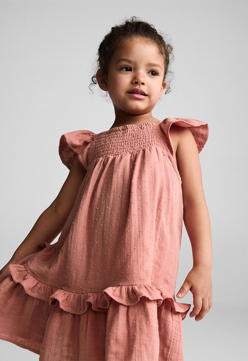 MANGO - Dress mauricio - light/pastel orange