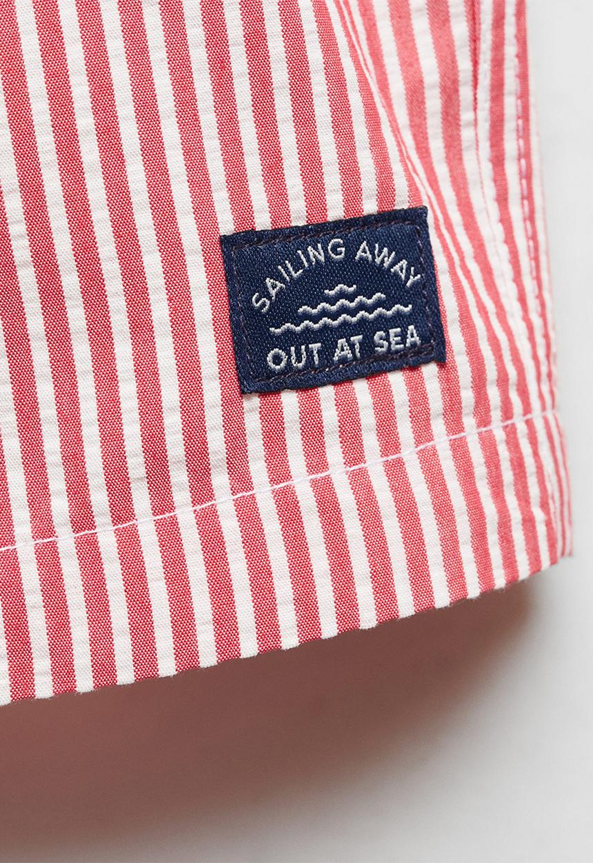 MANGO - Swimming trunks red - red