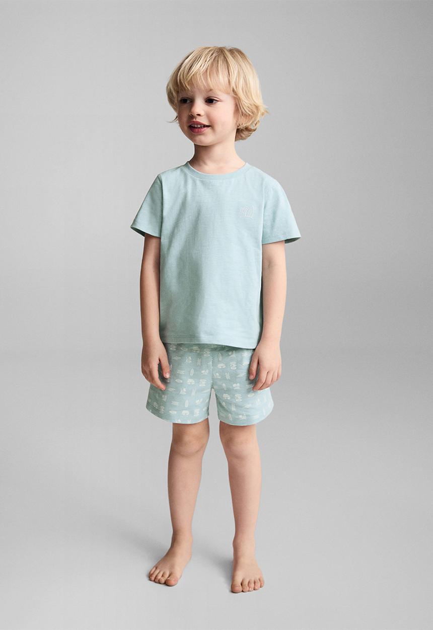 MANGO - Pyjamas island - turquoise