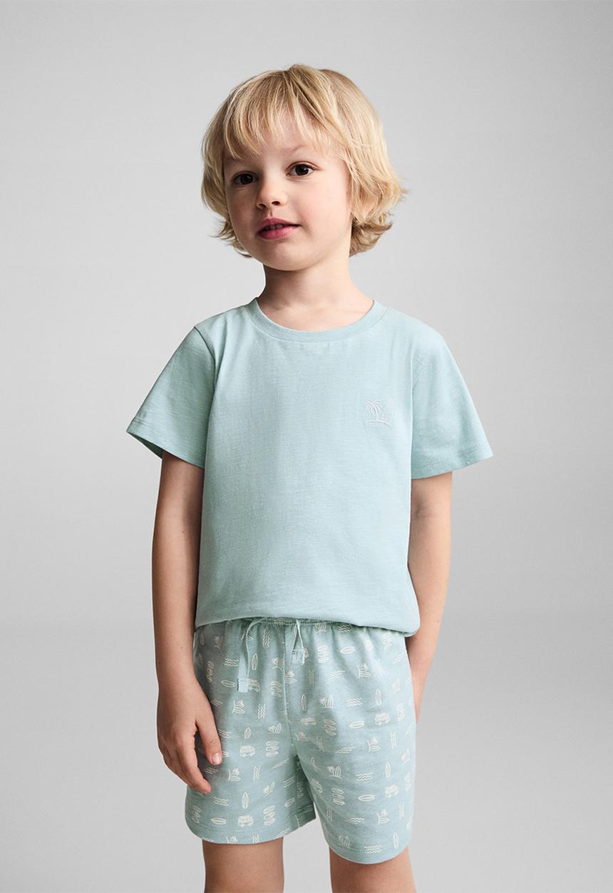 MANGO - Pyjamas island - turquoise